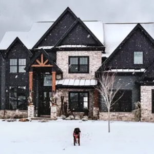 James Hardie Siding Snow