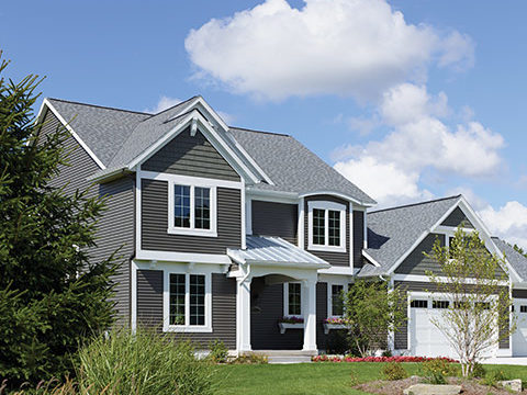 dark grey vinyl siding stl